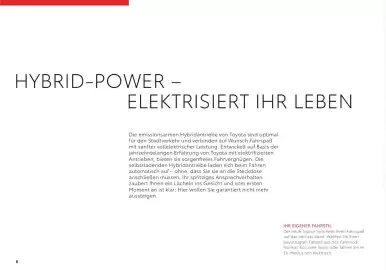 Toyota Flugblatt | Yaris Seite 8