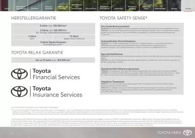 Toyota Flugblatt | Yaris Seite 26