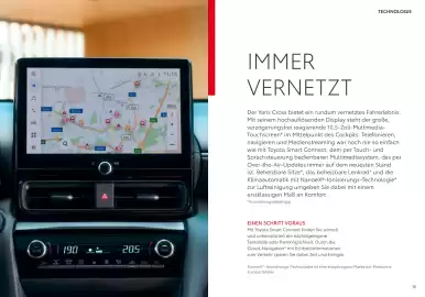 Toyota Flugblatt | Yaris Cross Seite 15