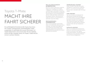 Toyota Flugblatt | Yaris Cross Seite 22