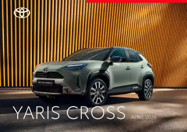 Toyota Flugblatt | Yaris Cross Seite 1