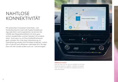 Toyota Flugblatt | Corolla Seite 14