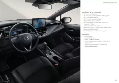 Toyota Flugblatt | Corolla Seite 23