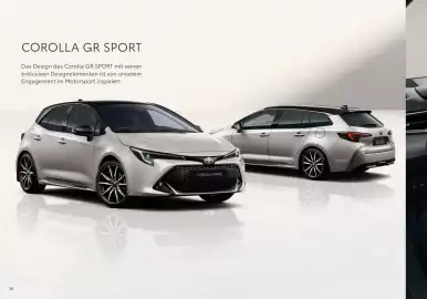 Toyota Flugblatt | Corolla Seite 26