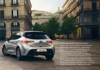 Toyota Flugblatt | Corolla Seite 3