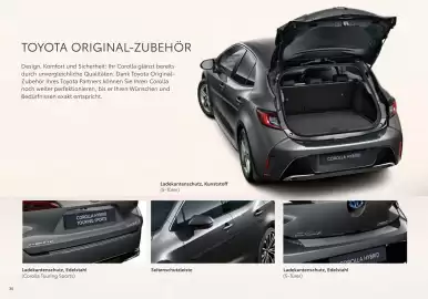 Toyota Flugblatt | Corolla Seite 30