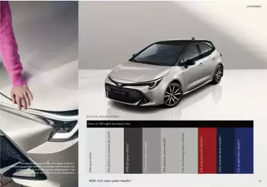 Toyota Flugblatt | Corolla Seite 37