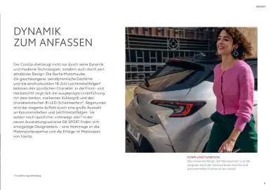 Toyota Flugblatt | Corolla Seite 9