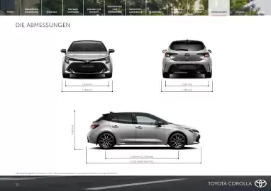 Toyota Flugblatt | Corolla Seite 23