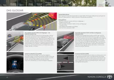 Toyota Flugblatt | Corolla Seite 25