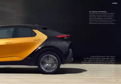 Toyota Flugblatt | C-HR Seite 21