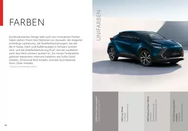 Toyota Flugblatt | C-HR Seite 42