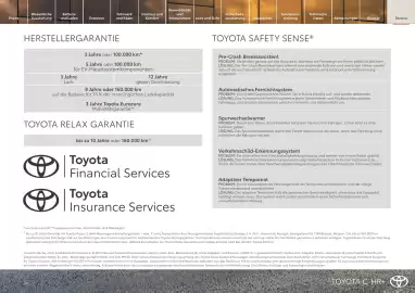 Toyota Flugblatt | C-HR + Seite 24