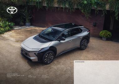 Toyota Flugblatt | bZ4X Seite 22