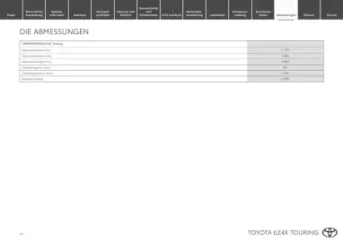 Toyota Flugblatt | bZ4X Touring Seite 16