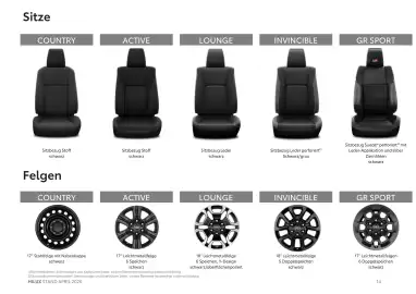 Toyota Flugblatt | Hilux Seite 14