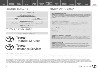 Toyota Flugblatt | Hilux electric Seite 20