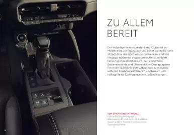 Toyota Flugblatt | Land Cruiser Seite 10
