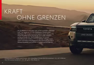 Toyota Flugblatt | Land Cruiser Seite 22