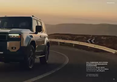 Toyota Flugblatt | Land Cruiser Seite 23