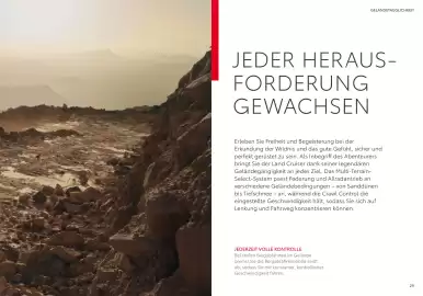 Toyota Flugblatt | Land Cruiser Seite 29