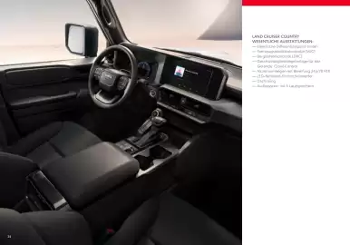 Toyota Flugblatt | Land Cruiser Seite 34