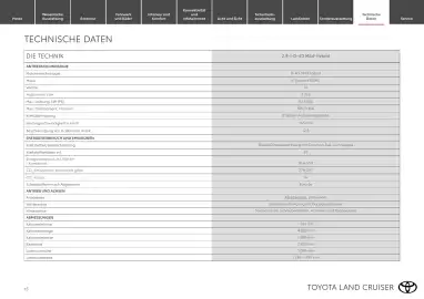 Toyota Flugblatt | Land Cruiser Seite 15