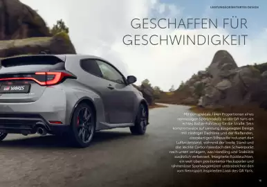 Toyota Flugblatt | GR Yaris Seite 15