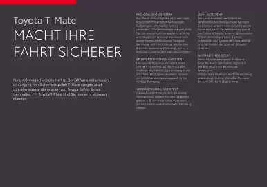 Toyota Flugblatt | GR Yaris Seite 22