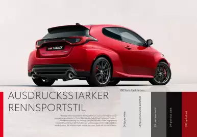 Toyota Flugblatt | GR Yaris Seite 26