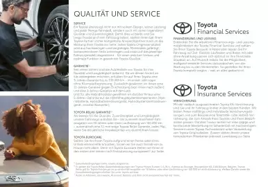 Toyota Flugblatt | GR Yaris Seite 30