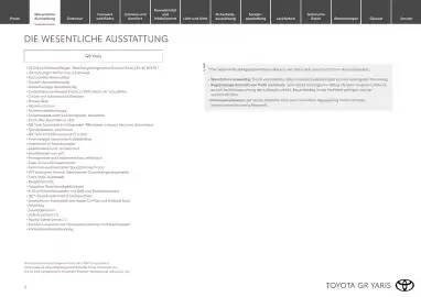 Toyota Flugblatt | GR Yaris Seite 3