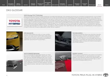 Toyota Flugblatt | Prius Seite 16