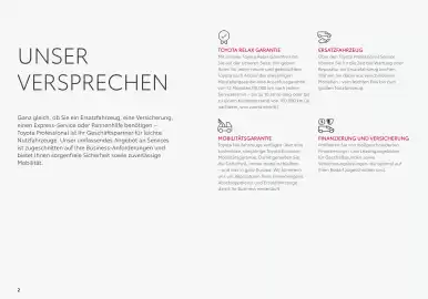 Toyota Flugblatt | Proace city Seite 2