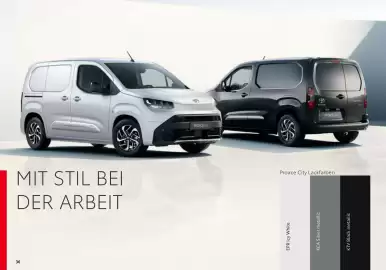 Toyota Flugblatt | Proace city Seite 36