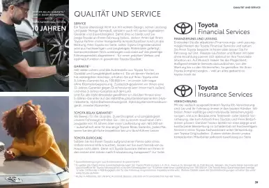 Toyota Flugblatt | Proace city Seite 39
