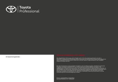 Toyota Flugblatt | Proace city Verso / Proace city Verso electric Seite 32