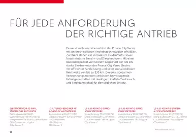 Toyota Flugblatt | Proace city Verso / Proace city Verso electric Seite 10