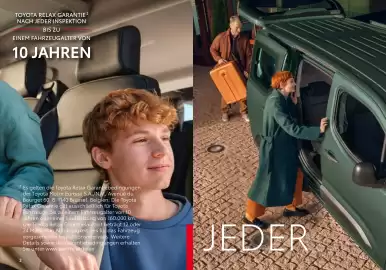Toyota Flugblatt | Proace city Verso / Proace city Verso electric Seite 2