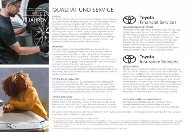 Toyota Flugblatt | Proace city Verso / Proace city Verso electric Seite 30