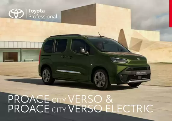 Toyota | Proace city Verso / Proace city Verso electric (gültig bis 30-04)