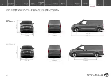 Toyota Flugblatt | Proace / Proace electric Seite 19