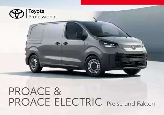 Toyota | Proace / Proace electric (gültig bis 30-04)