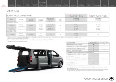 Toyota Flugblatt | Proace Verso Seite 3