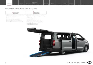 Toyota Flugblatt | Proace Verso Seite 5