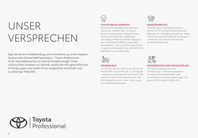 Toyota Flugblatt | Proace Max Seite 2