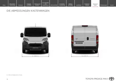 Toyota Flugblatt | Proace Max Seite 20