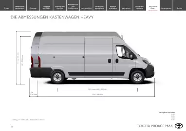 Toyota Flugblatt | Proace Max Seite 22