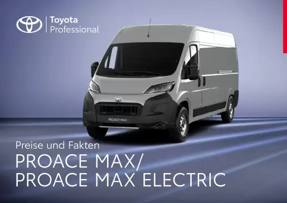 Toyota | Proace Max (gültig bis 30-04)