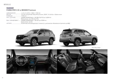 Subaru Flugblatt | Forester Seite 12